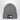 The North Face The North Face Grey beanie with logo patch