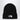 The North Face The North Face Black beanie with logo patch