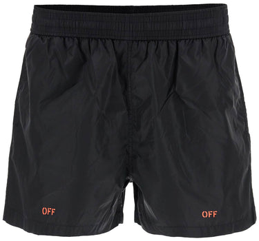 Off White Off-White icina\n\n'officina logo sea bermuda