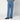 Maison Kitsuné Maison Kitsuné Wide pleated blue jeans