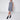 Maison Kitsuné Maison Kitsuné Pleated dress in blue wool blend