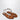 Manebí Manebí Platinum leather thong sandals with ring