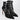 Aquazzura Aquazzura Black perforated décolleté with zip