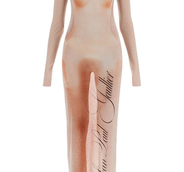 JEAN PAUL GAULTIER long mesh dress