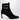 ROGER VIVIER Black Trompette suede ankle boot