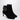 ROGER VIVIER Black Trompette suede ankle boot