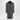 Maison Margiela Maison Margiela Single-breasted black/white wool blend coat
