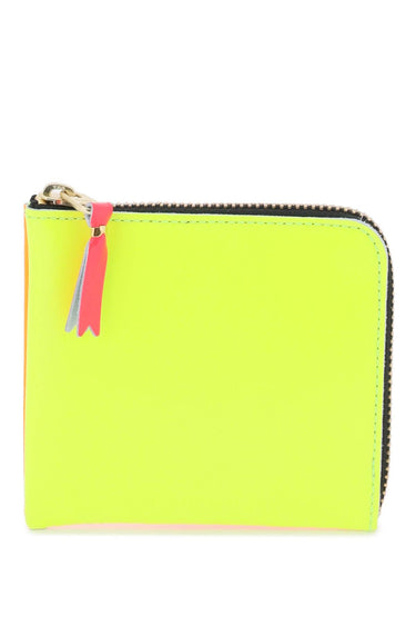 Comme Des Garcons Wallet super fluo small bifold wallet