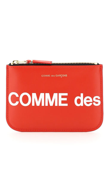 Comme Des Garcons Wallet énorme pochette logo