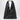 MM6 Maison Margiela MM6 Maison Margiela Medium black Japanese bag with crocodile print
