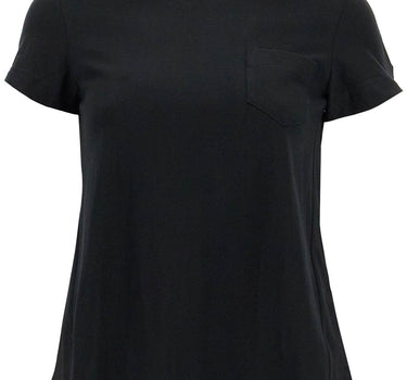 Sacai pleated back t-shirt