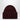 Destin Dark burgundy wool and cashmere beanie
