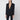 The Andamane THE ANDAMANE Black Guia single-breasted jacket