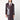 The Andamane THE ANDAMANE Bordeaux faux leather single-breasted jacket