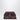 THEMOIRè THEMOIRè Plum colored woven clutch Tia