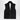 Patou Black zipped waistcoat