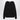 Lemaire LEMAIRE Black ribbed wool sweater
