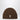 Ami Paris Ami Paris Ami de Coeur brown wool beanie