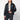 Dunst Dunst Black faux leather zip jacket