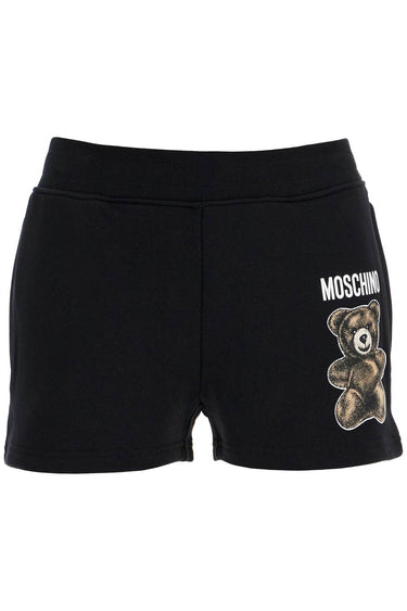 short de sport à motif ours en peluche Moschino