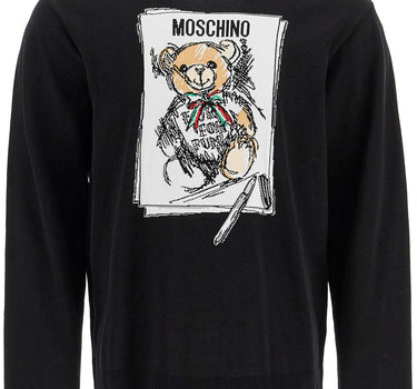 Pull ours en peluche Moschino