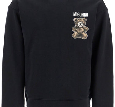 moschino teddy bear crewneck