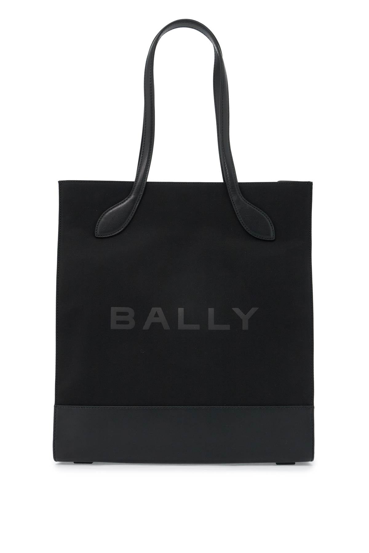 Sac fourre-tout en nylon et cuir Bally n/s