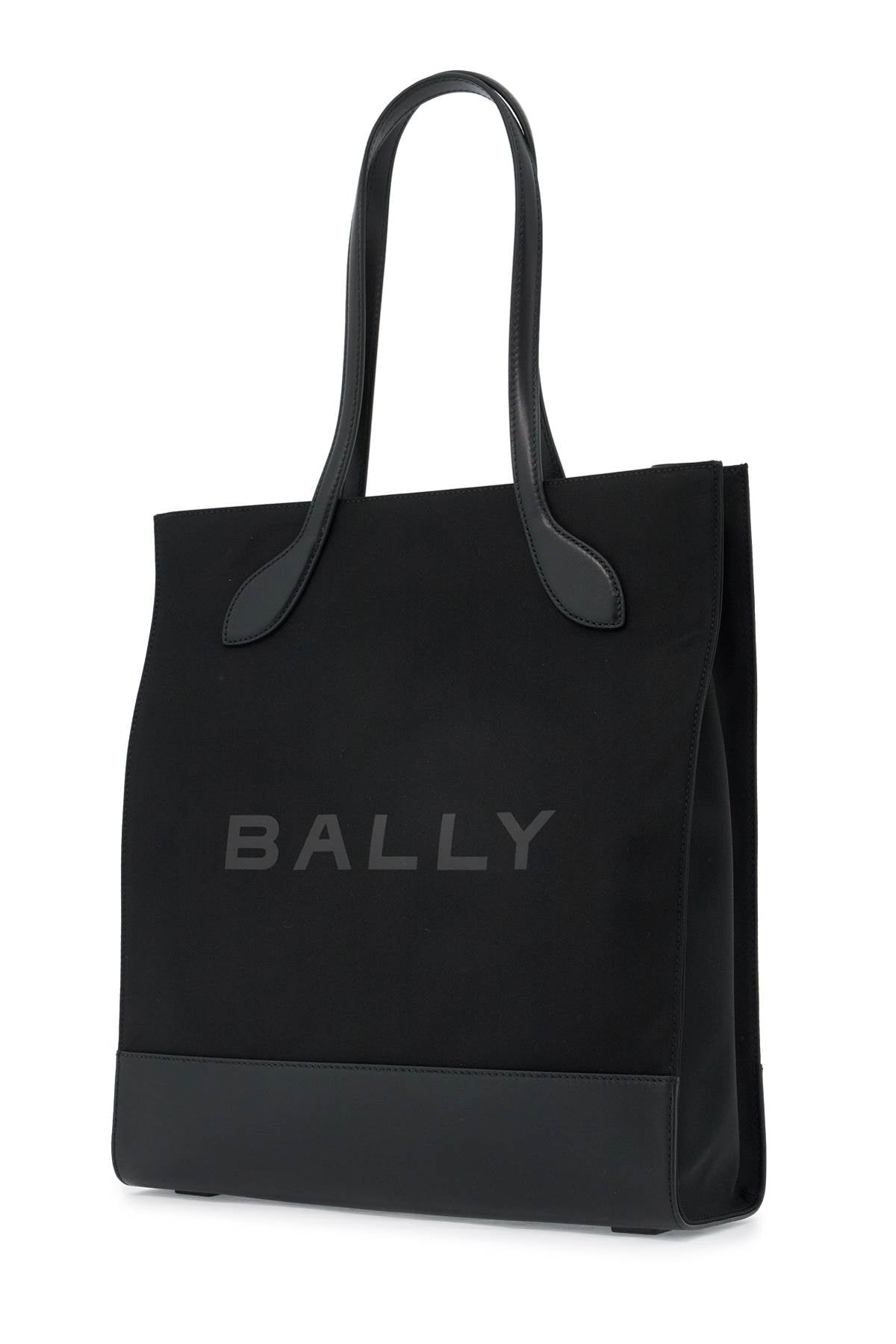 Sac fourre-tout en nylon et cuir Bally n/s