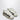 Santha Santha Model 1 dark green/white mesh and suede sneaker