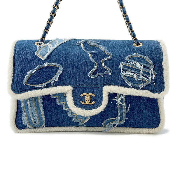 Chanel Denim Shoulder Bag – Blue