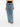 High-Rise Straight Jeans Blue by Alaïa