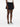 Pinstripe Pleated Mini Skirt Midnight Blue by Miu Miu