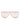 Metal Mask Sunglasses Rose Gold by Alaïa