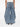 Ruffle Denim Jeans Blue by Alaïa