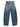 Low-Rise Round Denim Jeans Blue by Alaïa