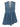 Mini Denim Wrap Dress Blue by Alaïa