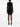 Ribbed Knit Mini Dress in Black by Yves Saint Laurent